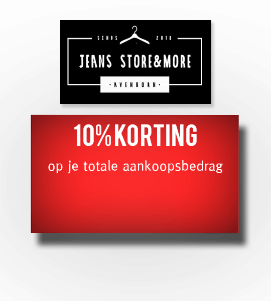 Jeans Store and More aanbieding