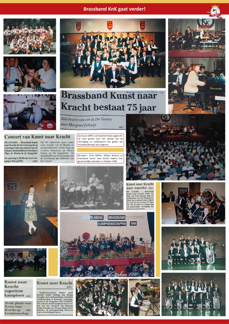 Geschiedenis Brassband Kunst Naar Kracht